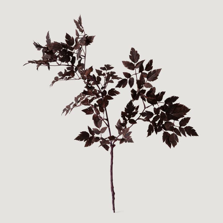 Afloral - Wholesale Artificial Plant - Afloral Plum Artificial Cimicifuga Plant Leaves - 31"