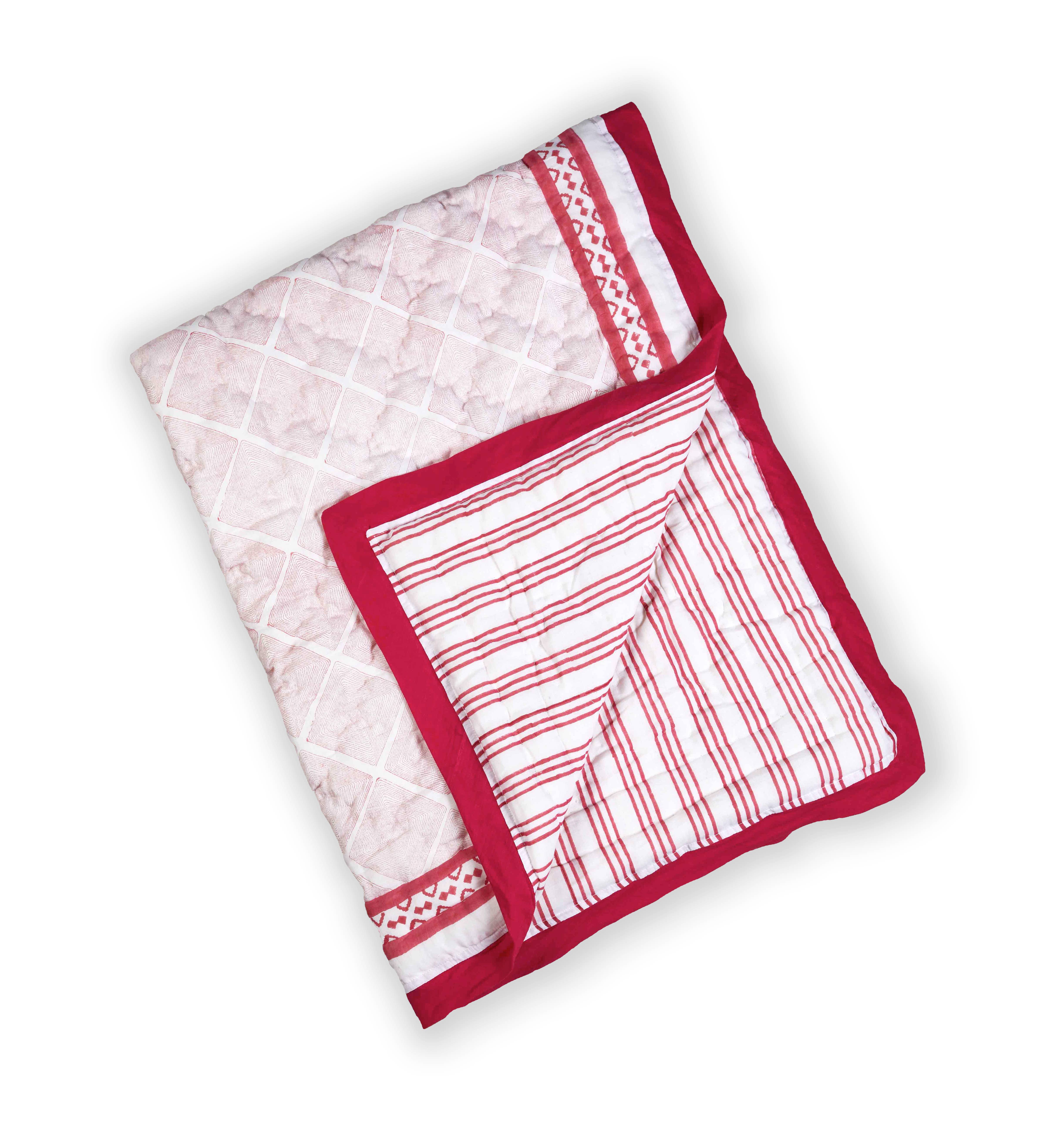 MALABAR BABY, Consciously Crafted For You. - Venta al por mayor Edredones acolchados - Niños y bebés - Edredones de bebé con estampado en bloque1