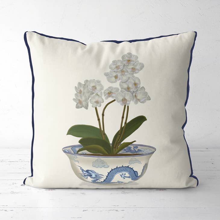 Hydrangea Needlepoint Pillow – The Source Collection