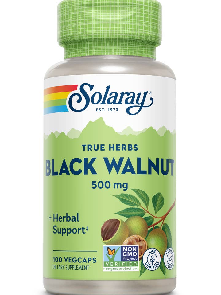 Black Walnut Hull 500mg for wholesale by Solaray