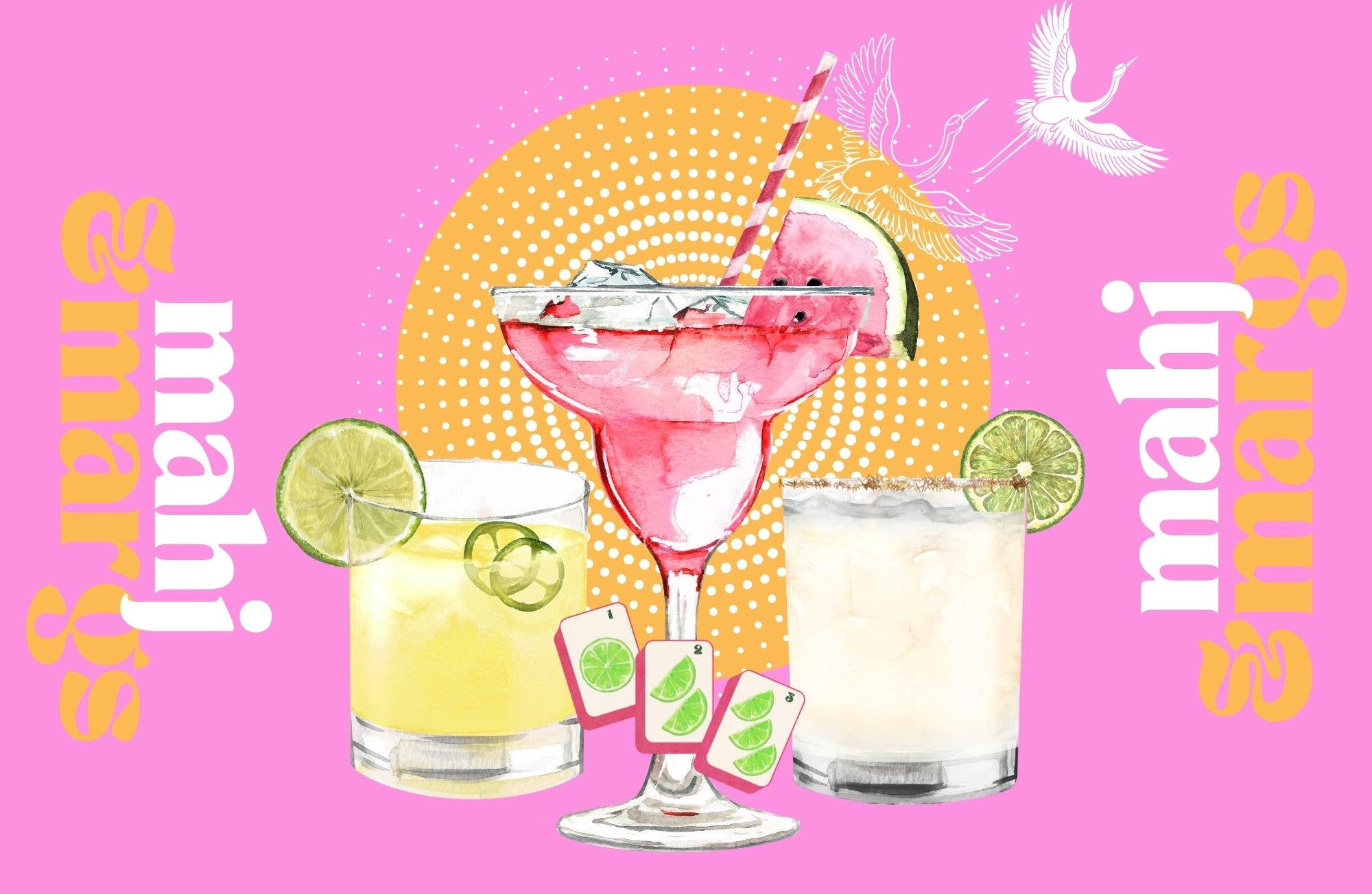 TAYLOR GRAY - Vente Plateaux décoratifs - Ensemble de 10 inserts 11x17 Mahjong Madness8