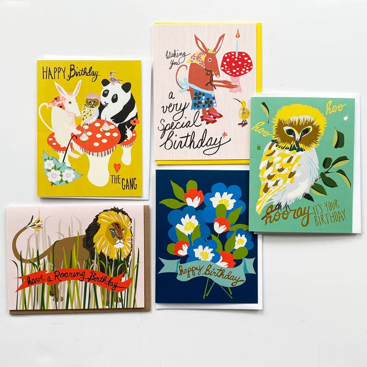 Elizabeth Grubaugh - Vendita all'ingrosso Biglietti di auguri - Biglietto di compleanno con amici speciali1