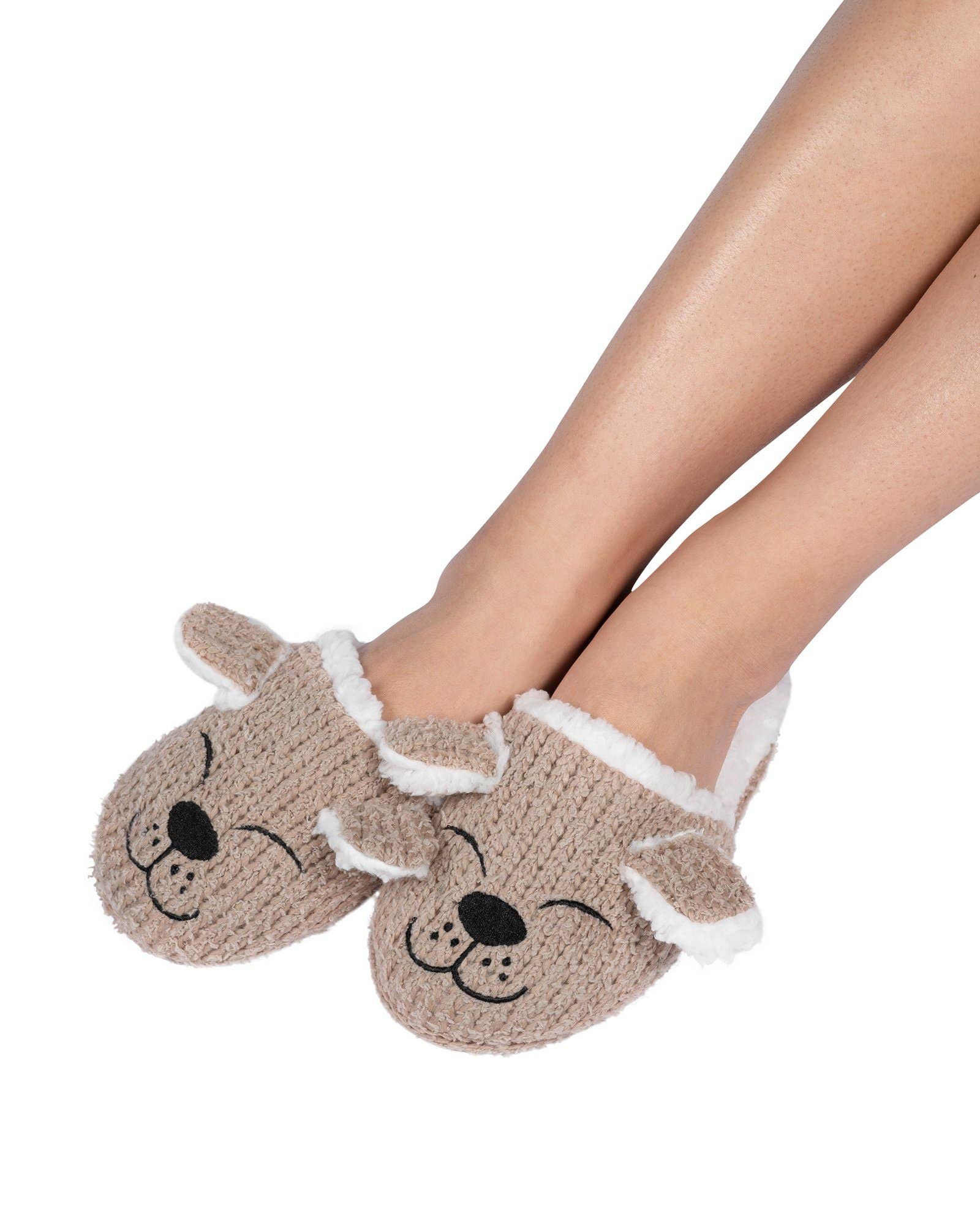 LATTELOVE - Wholesale Slippers - Women's - Hard Bottom Critter Slide Slipper4