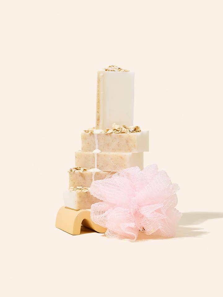 Base de sabonete para derreter e moldar com aveia por atacado de makesy