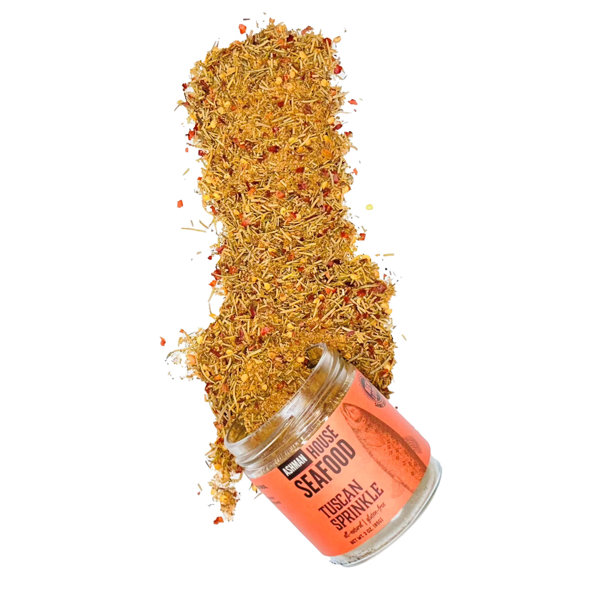 Ashman Manufacturing - Wholesale Dried Spice Mix - House Tuscan Seafood Sprinkle1