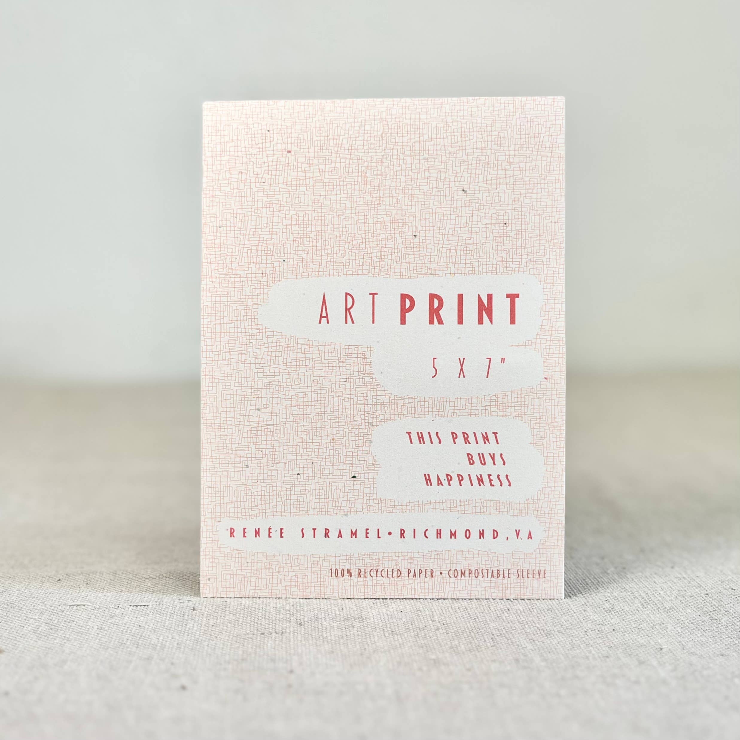 Renée Stramel - Wholesale Art Print - 5x7" Art Print • Fancy Possum, Richmond, VA3