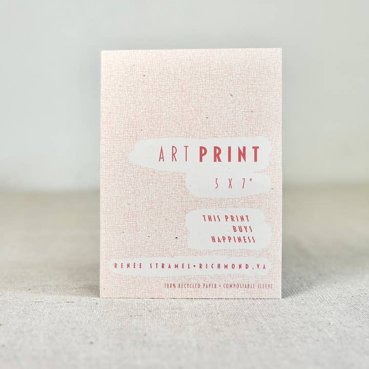 Renée Stramel - Wholesale Art Print - 5x7" Art Print • Fancy Possum, Richmond, VA3