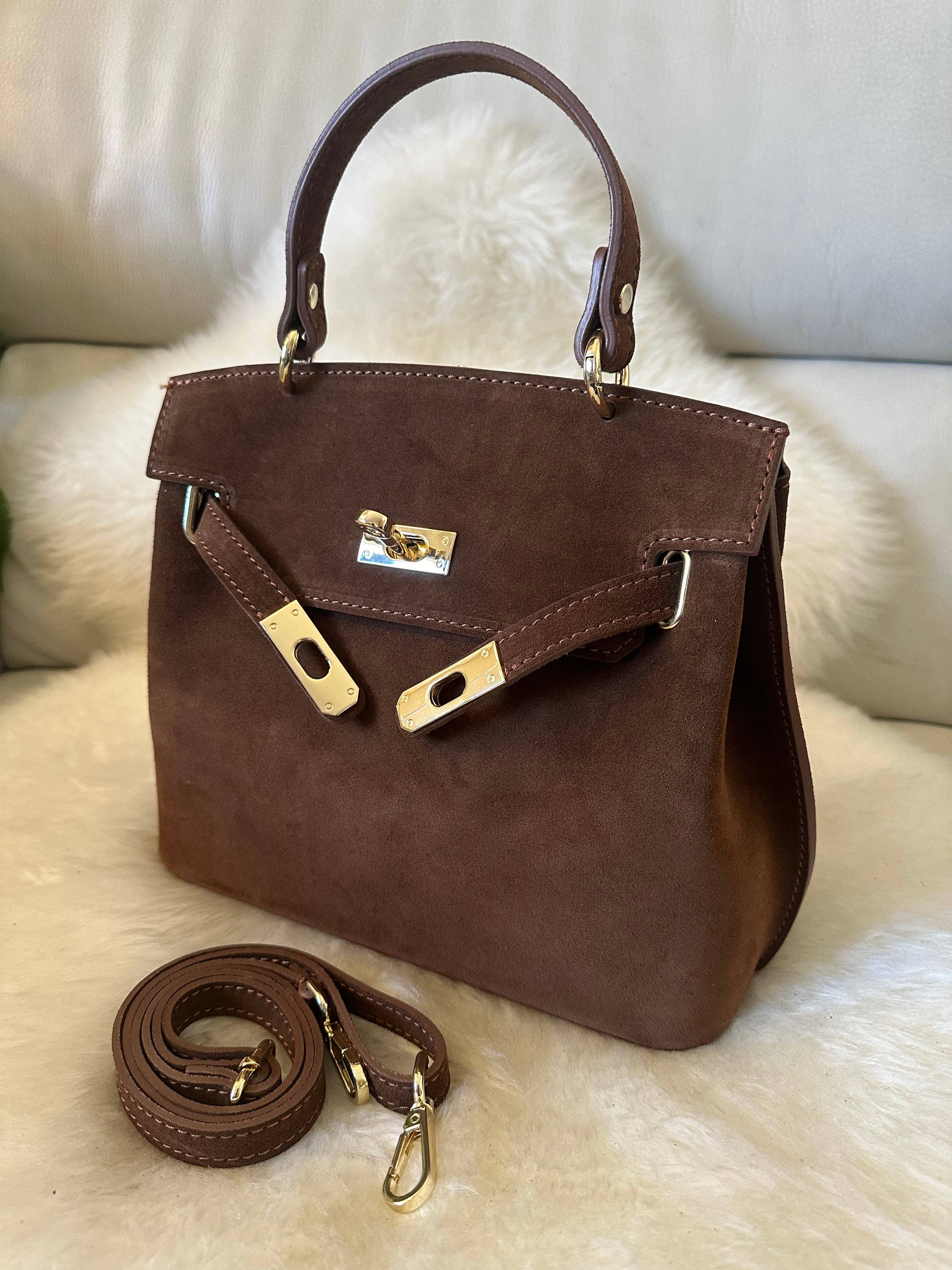 Zhade – wholesale Top handle bag – women's – CHLOE - Genuine suede leather13