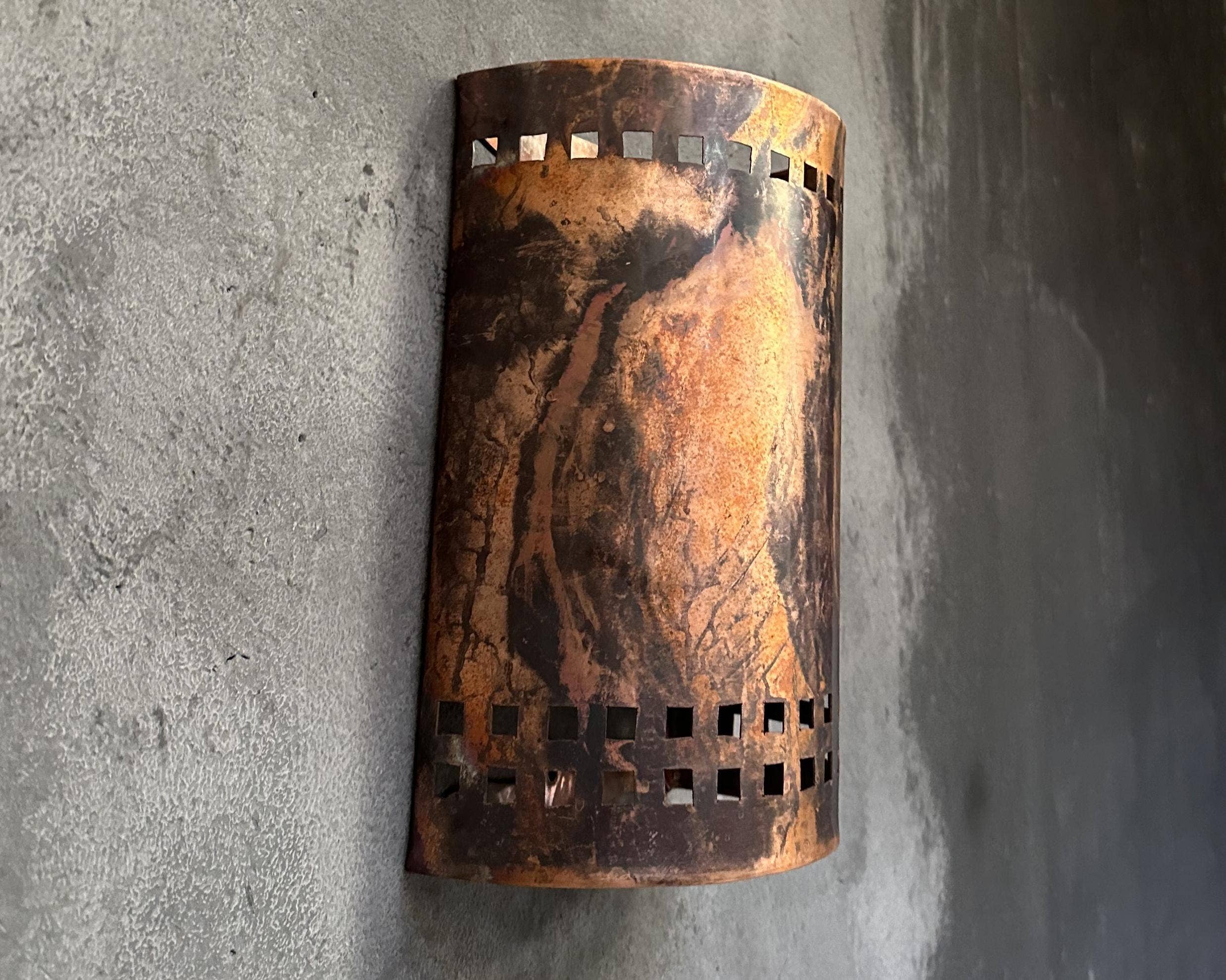 Artihand - Wholesale Sconce - Half Round Wall Sconce Lamp, Copper Outdoor Wall Light Fixtures3