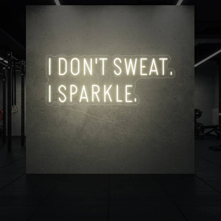 NON SUDO, BRILLO. Insegna al neon per la vendita all'ingrosso da parte di Light Your Way