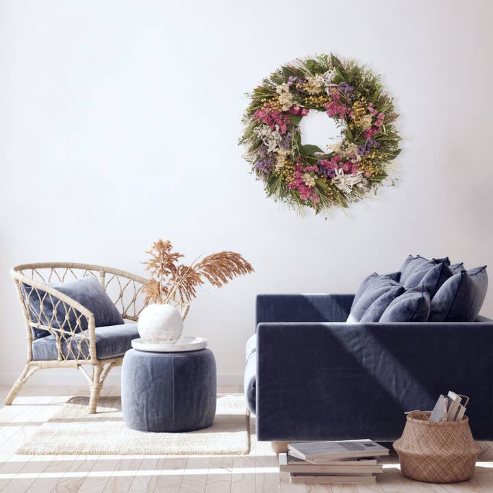 Andaluca - Wholesale Wreath - Floral Sage Wreath