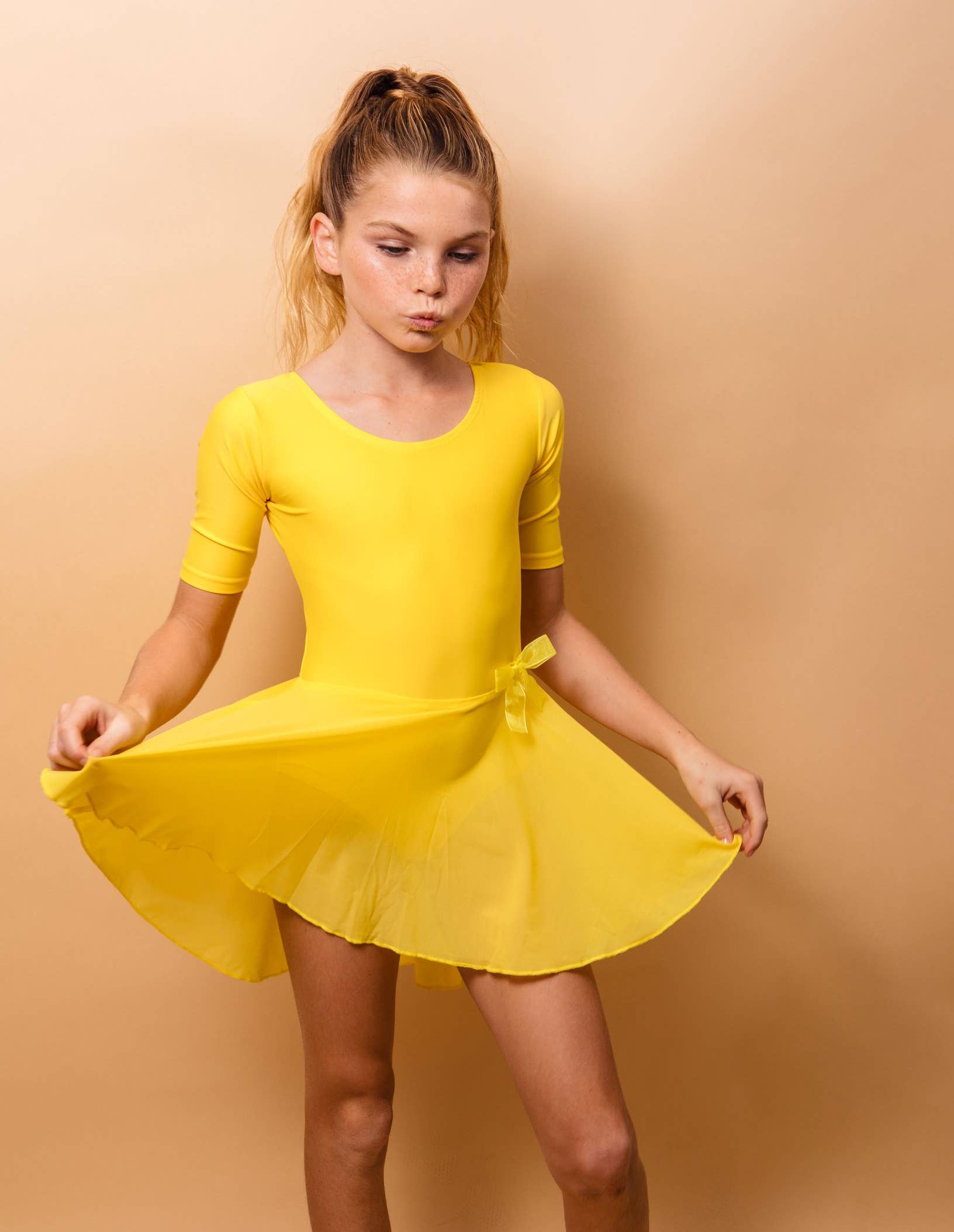 Leveret Pajamas - Wholesale Leotard - Kids - Kids Skirt Leotard10