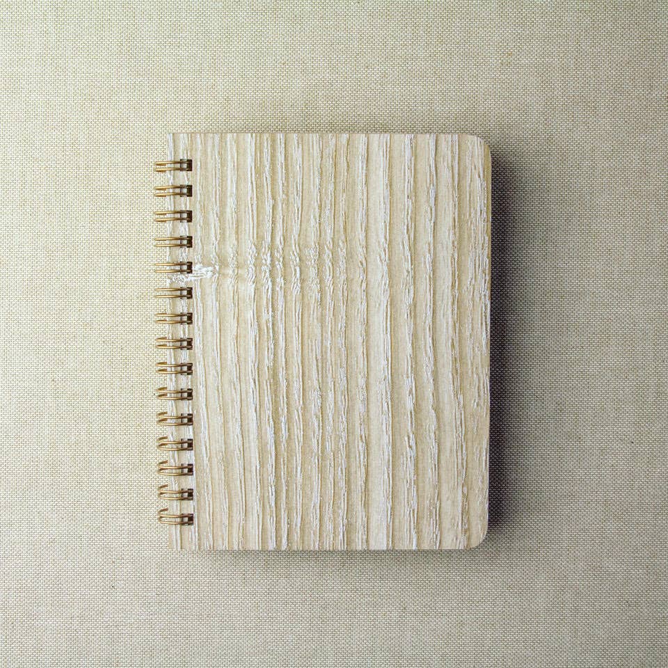 Pinecrest Printery - Wholesale Notebook - Faux Bois Notebook Small0