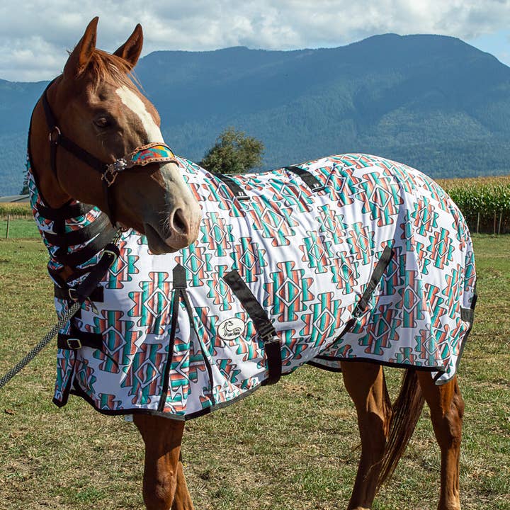 Schulz Equine - Wholesale Horseback Riding Gear - Serape Aztec Fly Sheet2