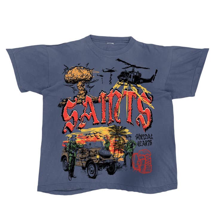 Saints Tee for wholesale by Suicidal Hearts
