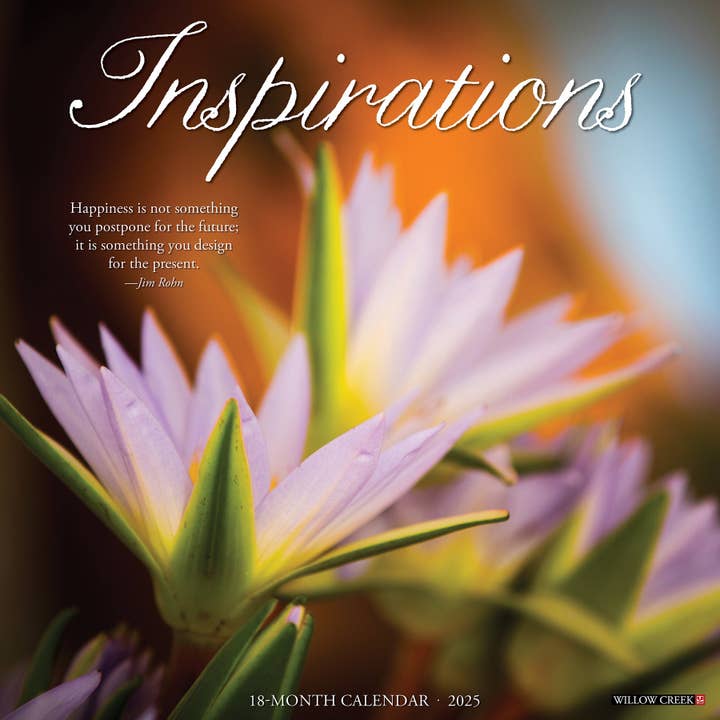 Willow Creek Press & Gifts - Wholesale Calendar - Inspirations 2025 Wall Calendar