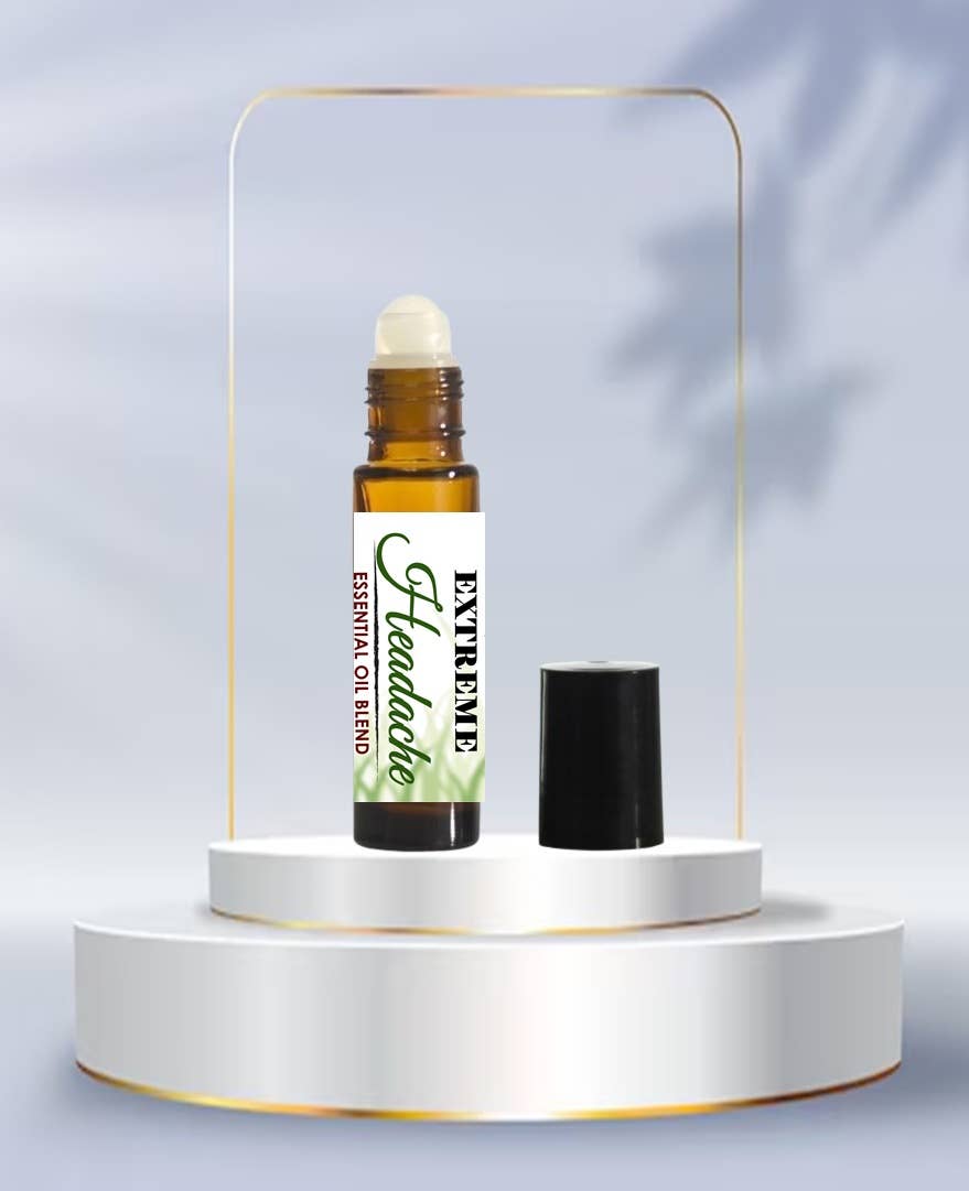Wild Herb Soap Co - Wholesale Essential Oil Roll-On - Migraine Headache Relief Essential Oils Roller All Natural