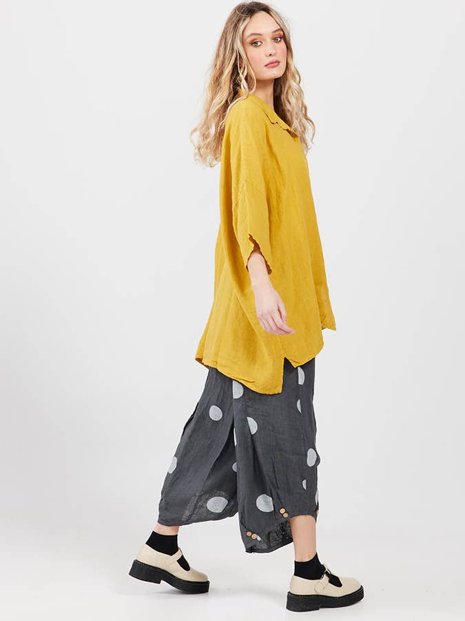 Miss Rose Sister Violet - Wholesale Button Down Shirt - Women's - WOMEN'S - Teddy Linen Shirt10