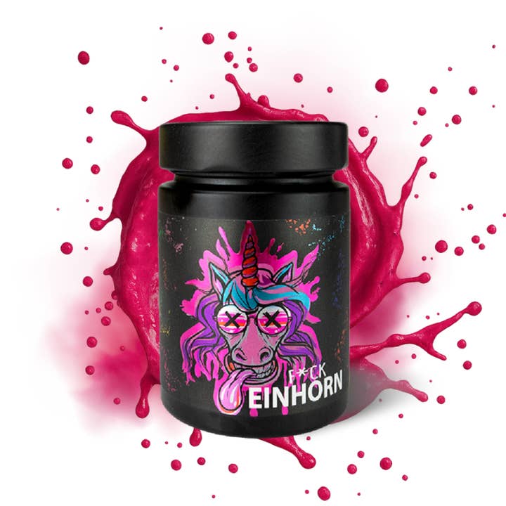 F*CK UNICORN - medium-spicy mustard for wholesale by Altenburger Senf & Feinkost GmbH & Co. KG