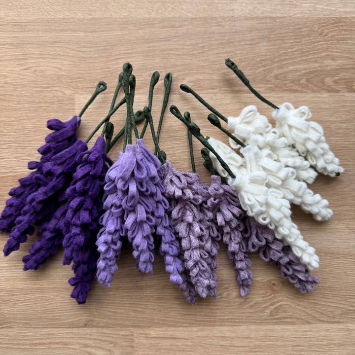 The Crafty Kit Company - Wholesale DIY Craft Kit - Felt Wisteria Flower Craft Kit3