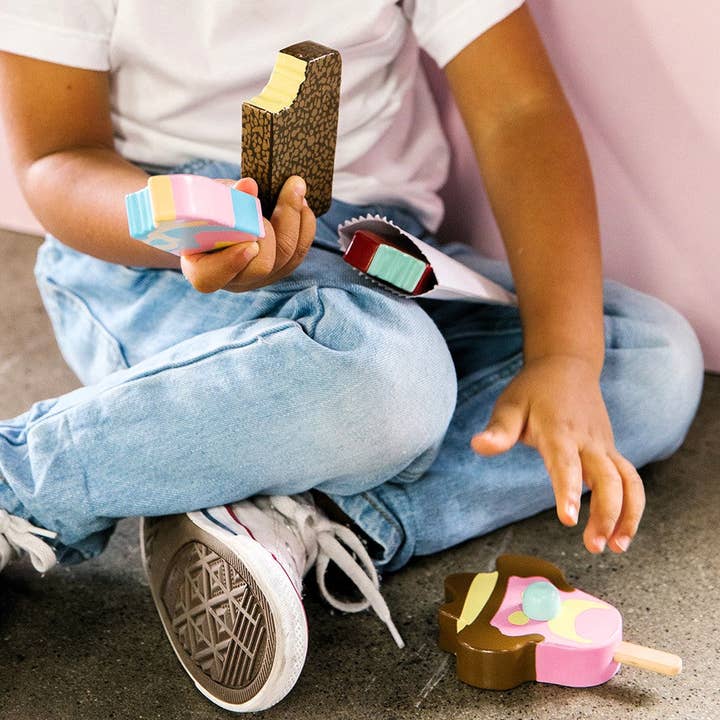 Make Me Iconic - Wholesale Wood Toy - Kids - WOODEN TOY - AUSTRALIAN ICE CREAMS MELT9