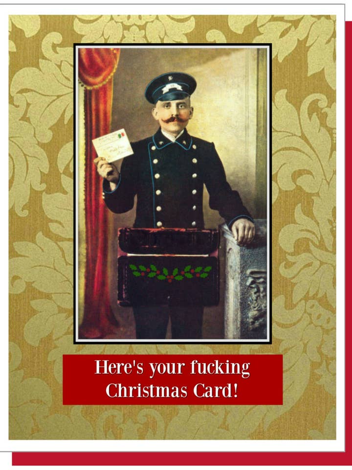 Fucking Christmas Card - Christmas Greeting Card for wholesale by Ümlaut Brooklyn