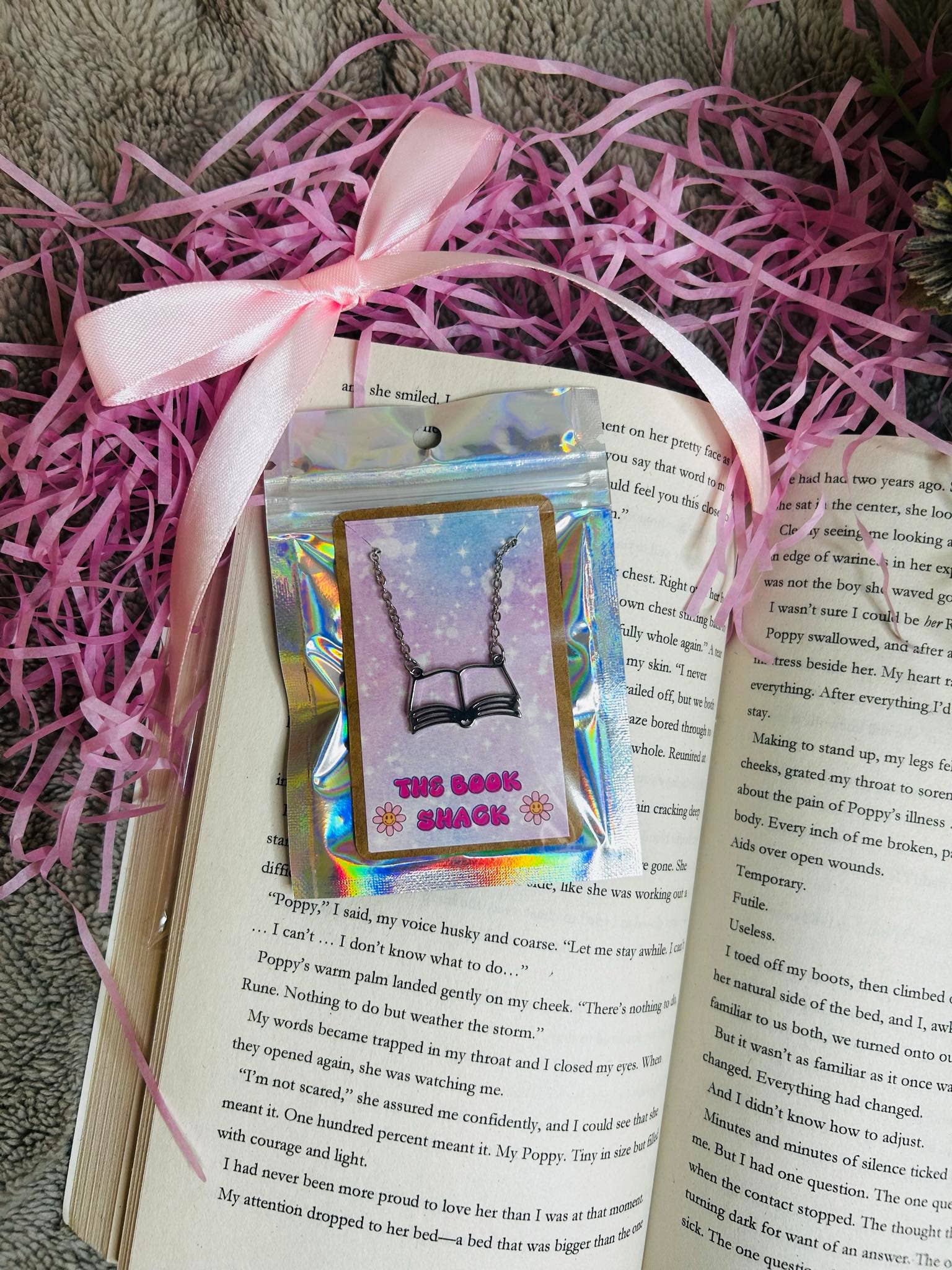 TheBookShack – wholesale Pendant/charm necklace – Bookish silver necklace3