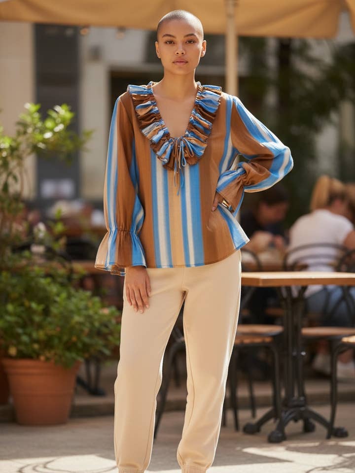 7182 COTTON SHIRT for wholesale by LINEN & COTTON HOUSE