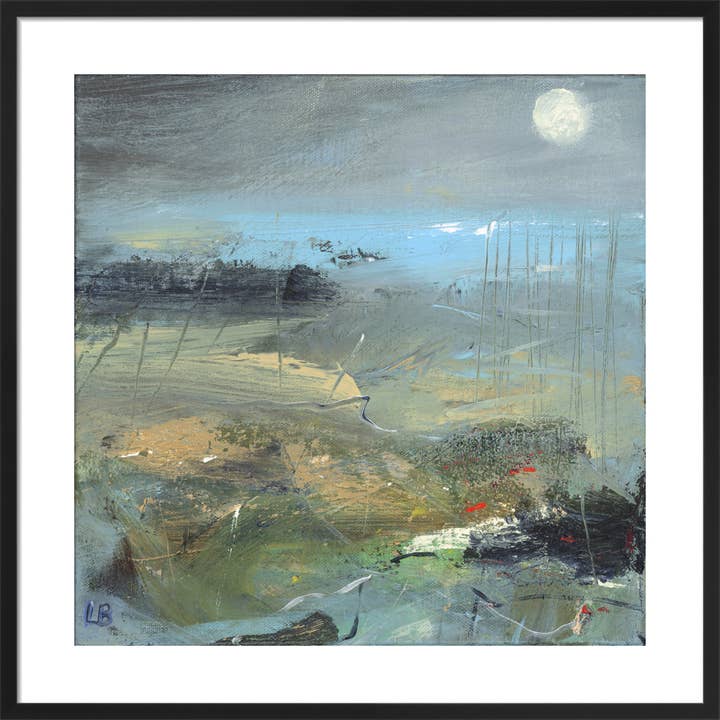 Zeit und Gezeiten Gerahmter Kunstdruck von Lesley Birch für den Großhandel von The Art Guys