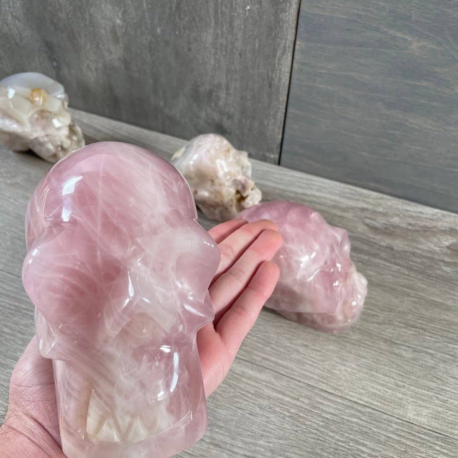 Keystone Crystals - Wholesale Spiritual Stone/Crystal - Assorted Crystal Skulls – Bulk Lot for Gift Shops129