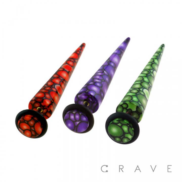 CRAVE – Großhandel Gesichts-/Körper-Kette – ACRYL-FAKE-KEGEL MIT BLASE2