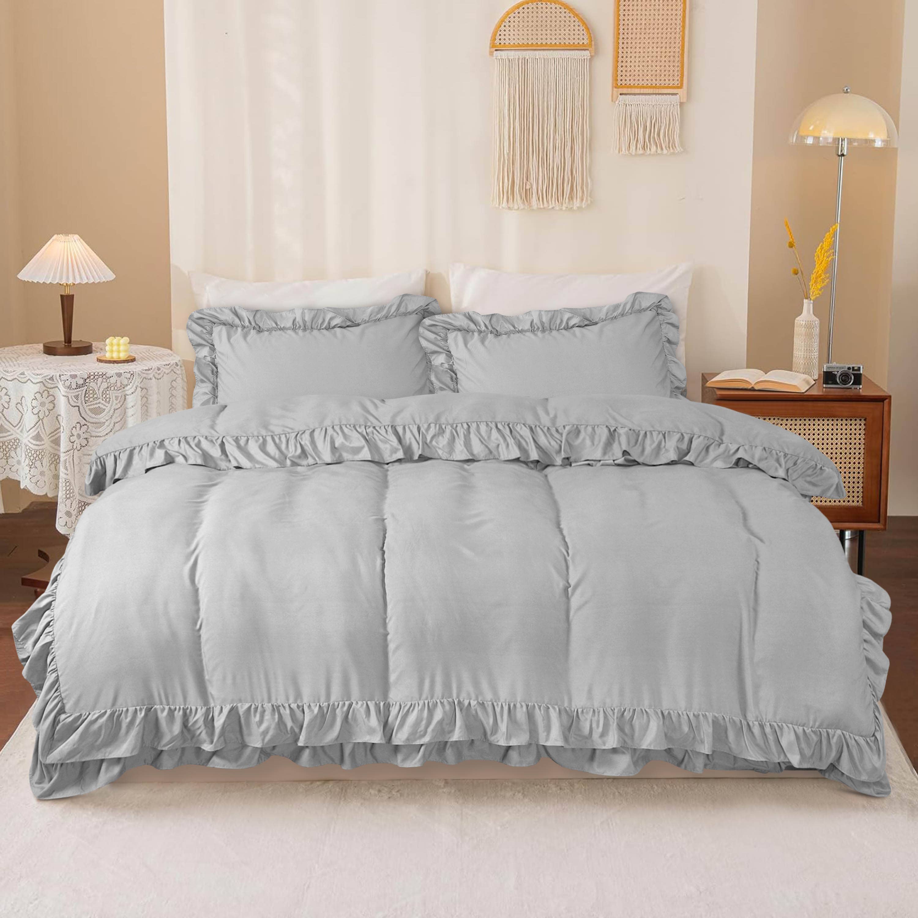 Cotton Passion - Wholesale Bedding Set - Duvet Cover Sets Frilled Duvet Set 3 Pcs Comforter Sets31
