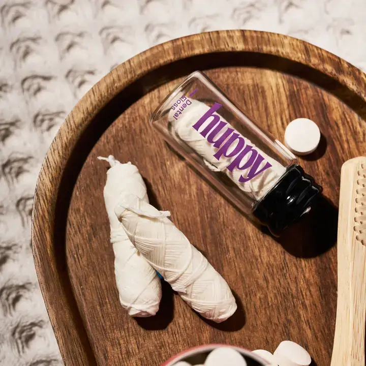 Huppy - Wholesale Floss - Vegan Floss Refills | Durable | Plastic-Free | Mint | 2-Pack4