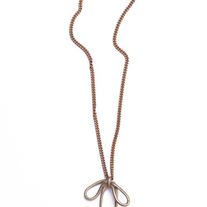 Watersandstone - Wholesale Pendant/Charm Necklace - LITTLE BOW necklace2