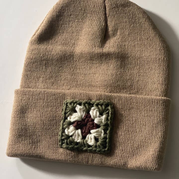 MAEMADE COMPANY LIMITED – Engroshandel Beanie - Dame – Hæklet Bedstemorfirkant Hue