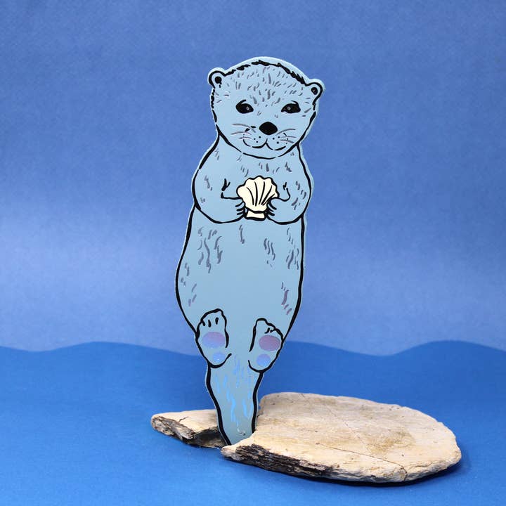 Ark Colour Design - Wholesale Bookmark - Otter Bookmark