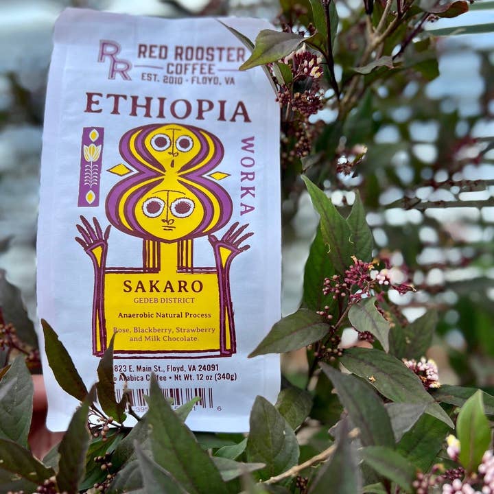 Red Rooster Coffee Roaster - Wholesale Coffee Beans - Ethiopia Worka Sakaro Anaerobic Natural