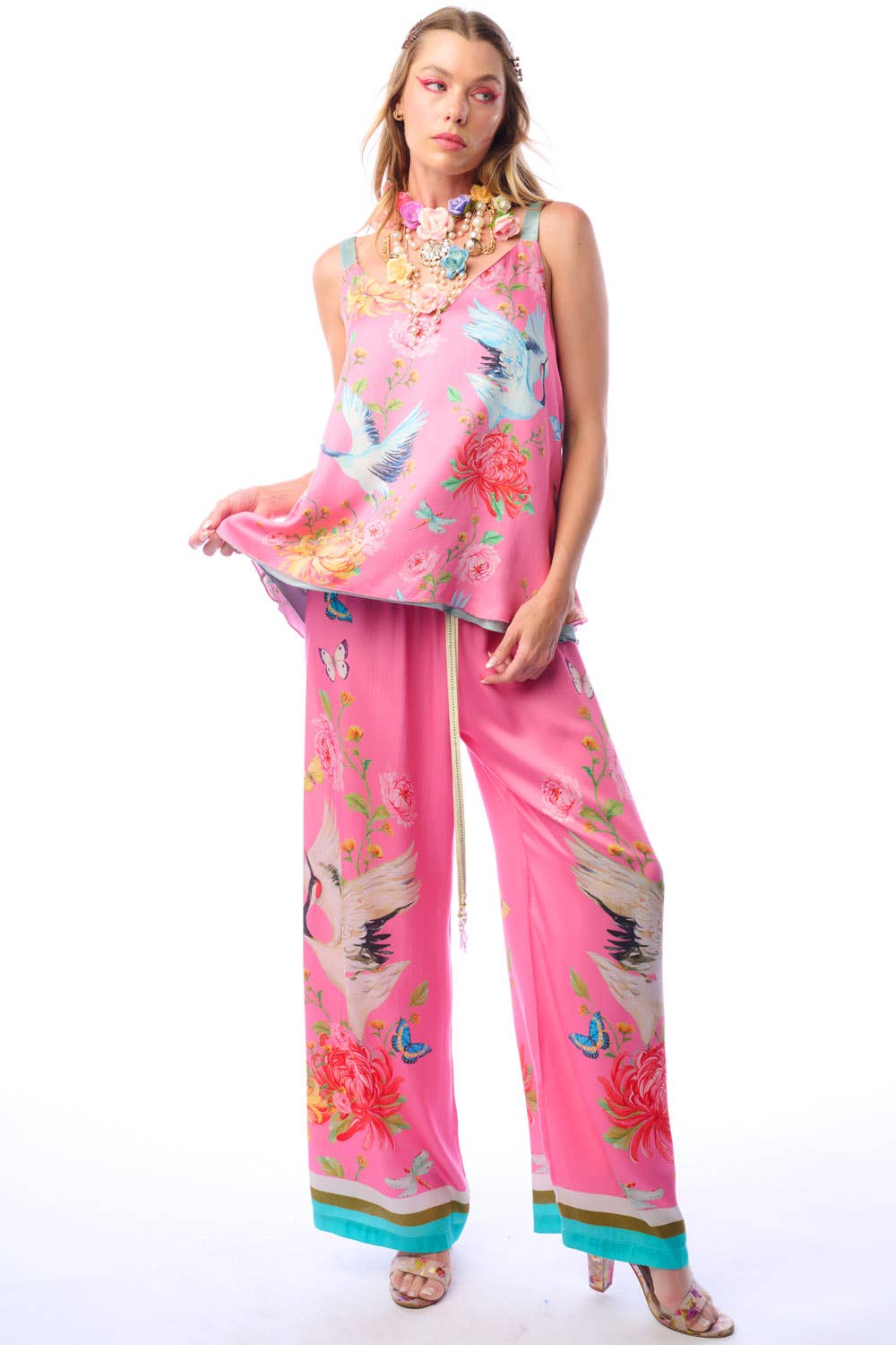 Rose Legenden om den vändbara cami med trana för wholesale på Faire9