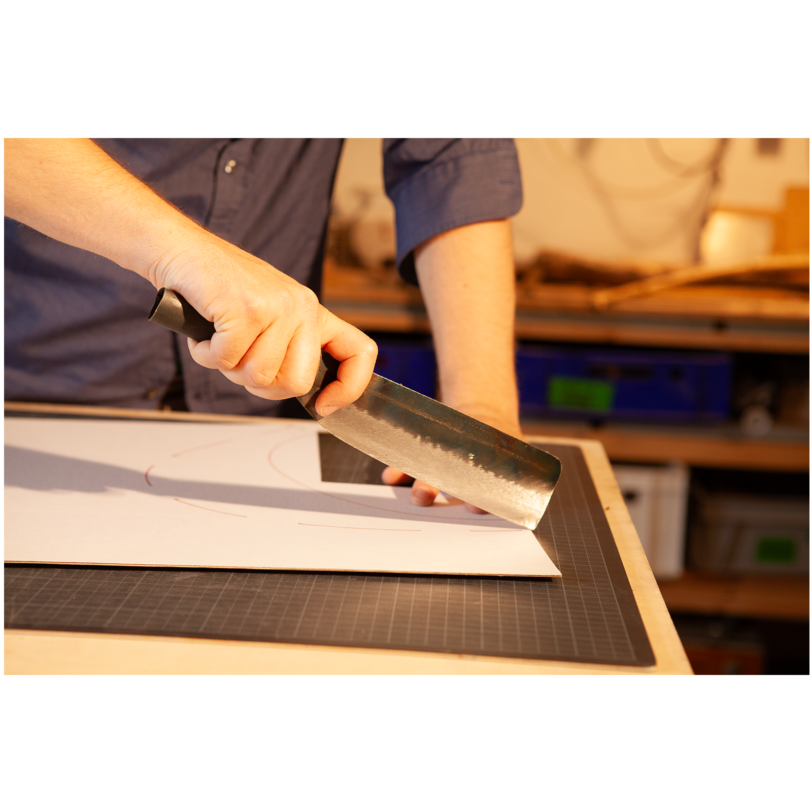 AUTHENTIC BLADES - Wholesale Kitchen/Utility Knife - AUTHENTIC BLADES MOC MAC, Asian kitchen knife, blade length 16-20cm, carbon steel blade2