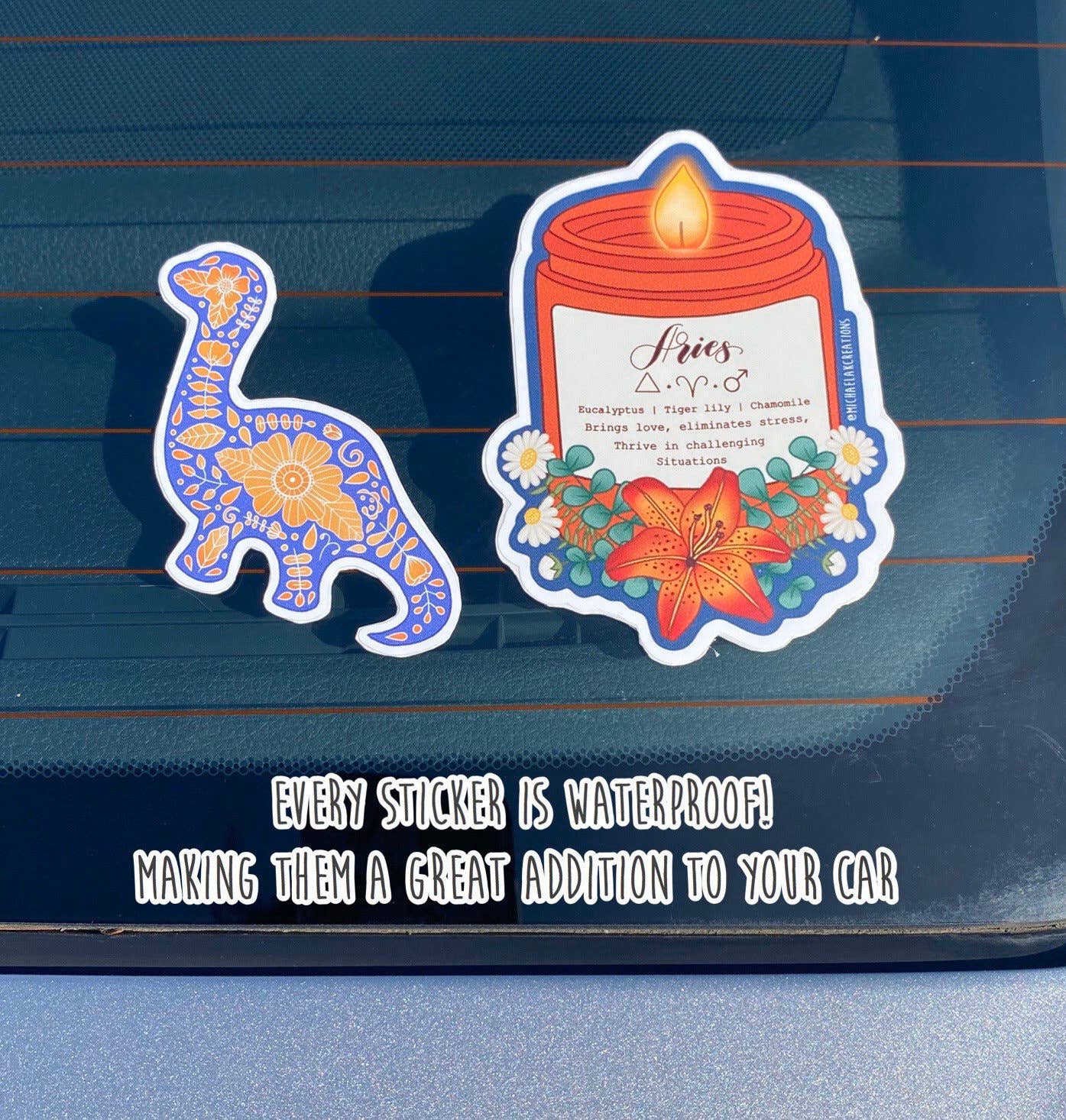 Michaela K Creations – Adesivo por atacado – Autocolante When Life Dá-te Limões | Adesivos de Fruta | Limão4