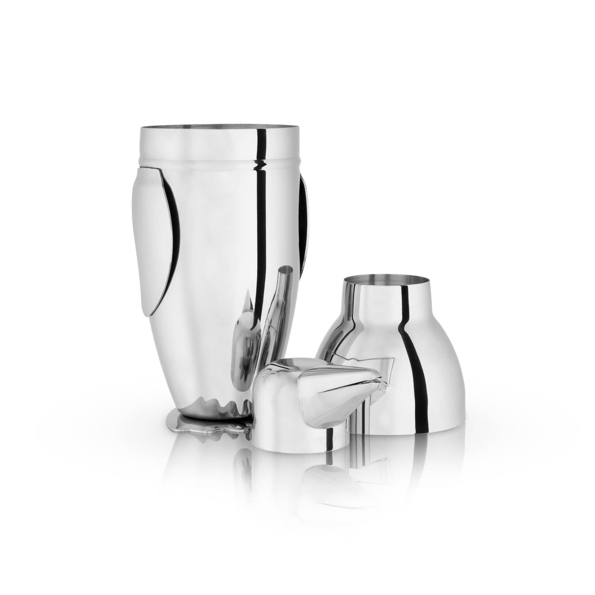 Viski - Wholesale Cocktail Shaker - Irving™ Stainless Steel Penguin Cocktail Shaker2