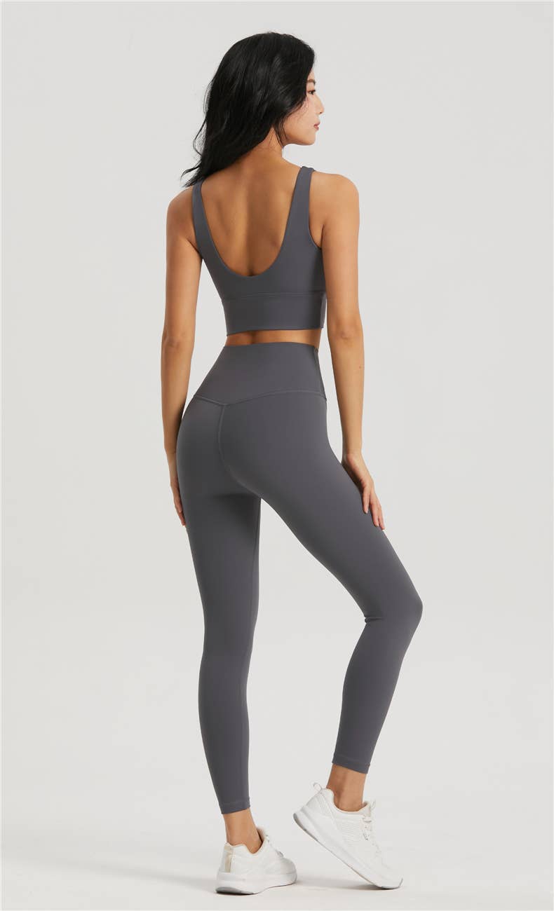 91thelabel – Leggings de desporto/casuais - Mulher por atacado – Leggings de cintura alta Oshun Lycra®6