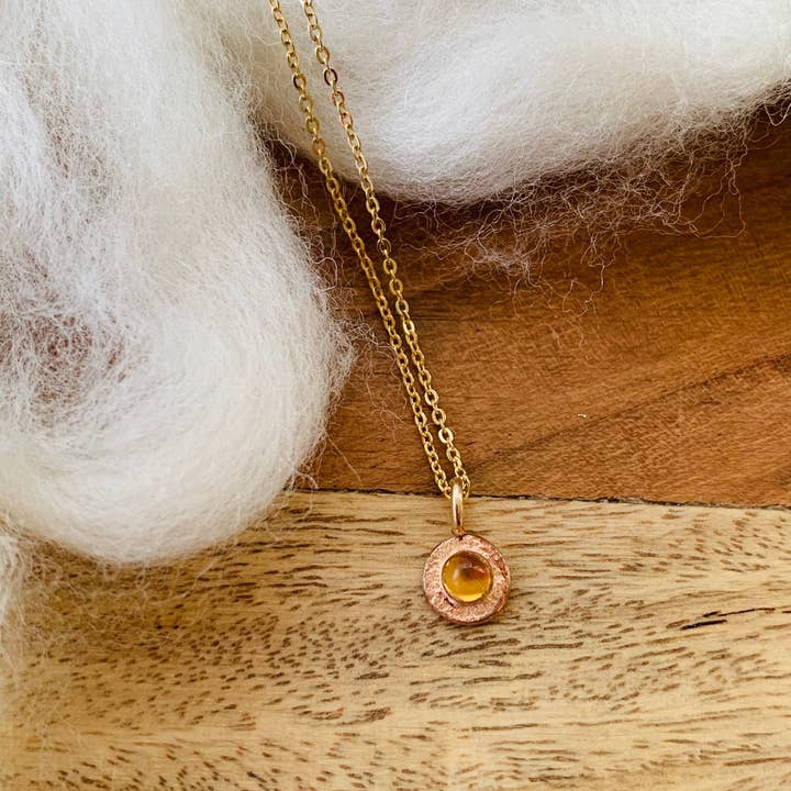 Notions of Lovely – Colar pingente/pendente por atacado – Colar Little Gemmy Bit com Pingente em Ouro 14k Fill3