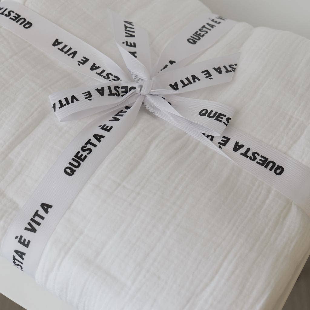 Q VITA – wholesale Sheet set – Muslin Cotton Sheet Set (4 pcs) - White4