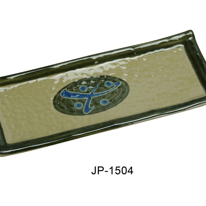 Yanco - Wholesale Dinner Plate - 10 1/4" X 4 1/4" RECTANGULAR SUSHI PLATE