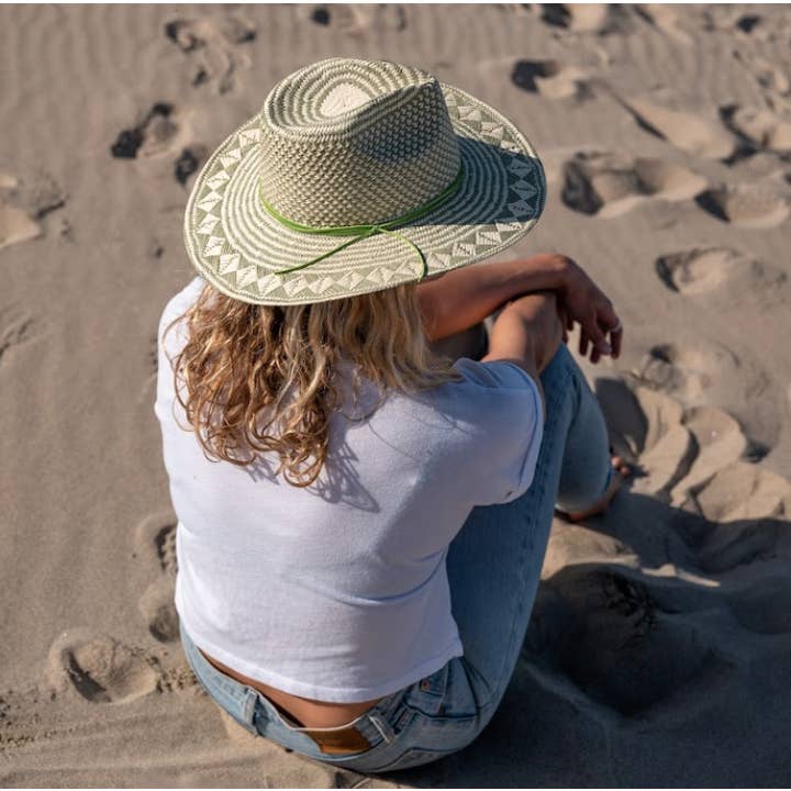 American Hat Makers - Wholesale Straw Hat - Women's - Safari Straw Sun Hat - Style Eppie