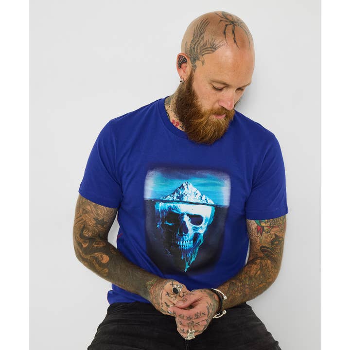 Afslappet Dødningehoved T-shirt for engroshandel hos Joe Browns