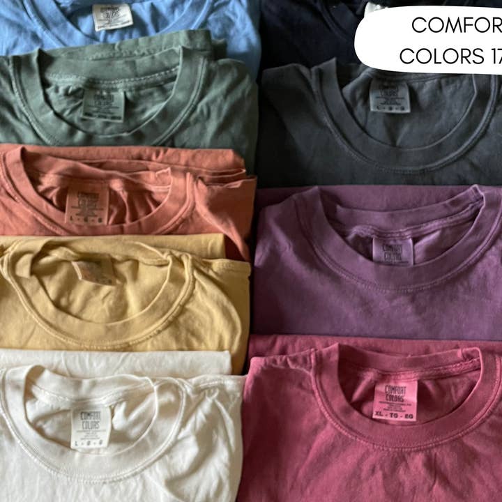 Epic Life - Designed - Wholesale Shirt - Unisex - Comfort Colors Blank T-Shirts - Unisex 1717 Tee 57 Colors