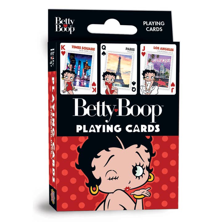 Masterpieces Puzzles - Wholesale Playing Cards - Betty Boop Playing Cards