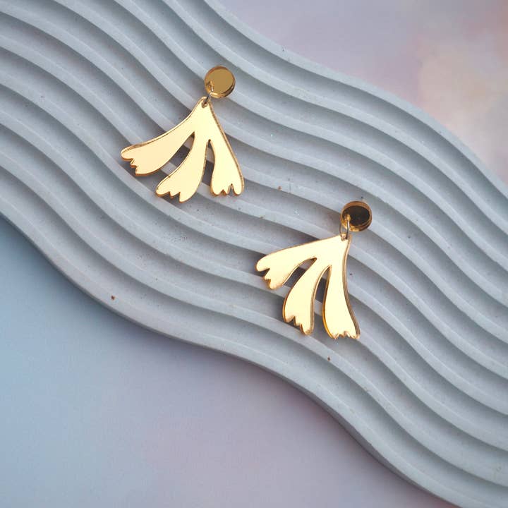 Matisse-inspirerede akryløreringe for engroshandel hos Rosamond Street